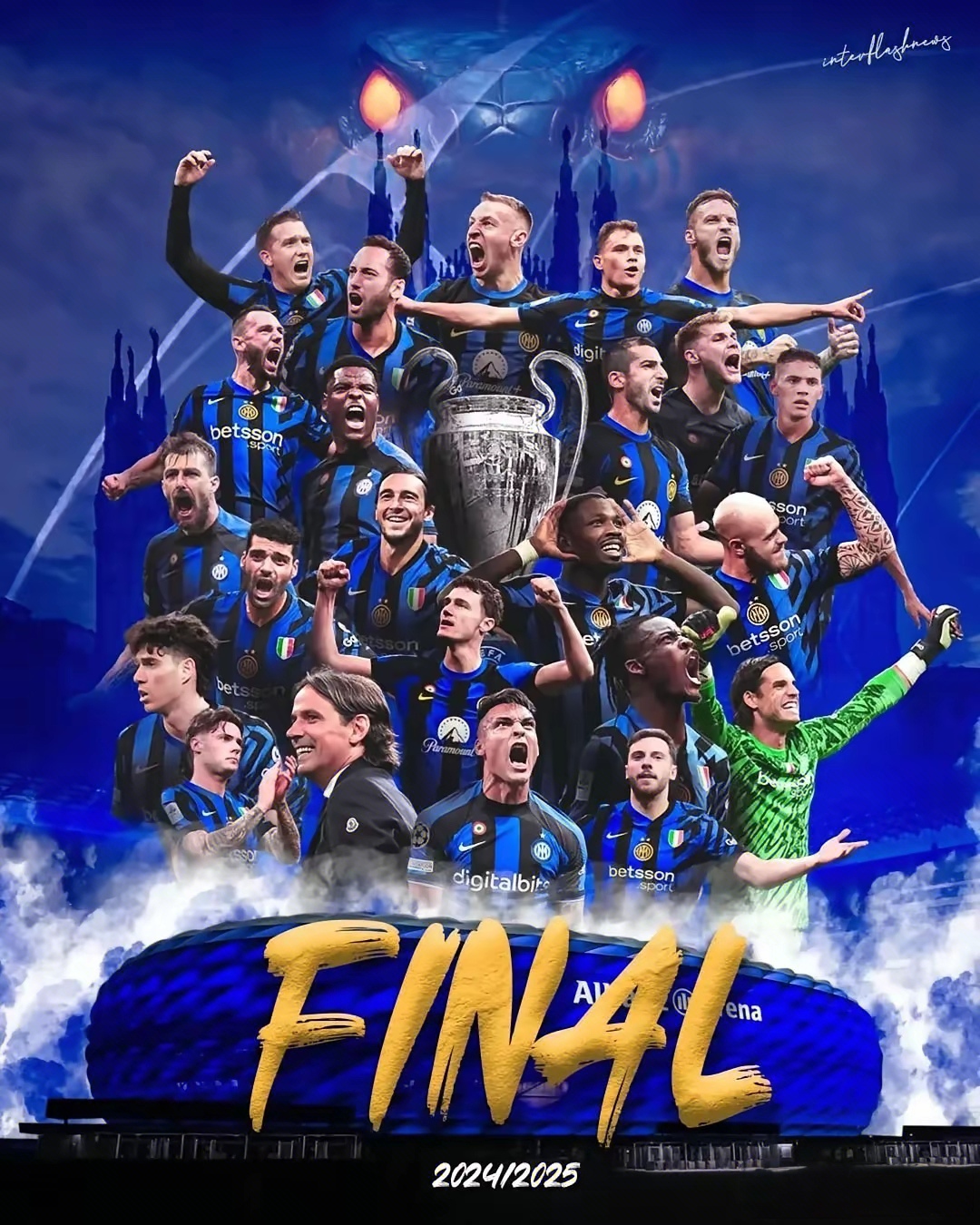 开云体育在线-包含国际米兰锋线进攻全面升级，目标击败拜仁捧起欧冠奖杯的词条