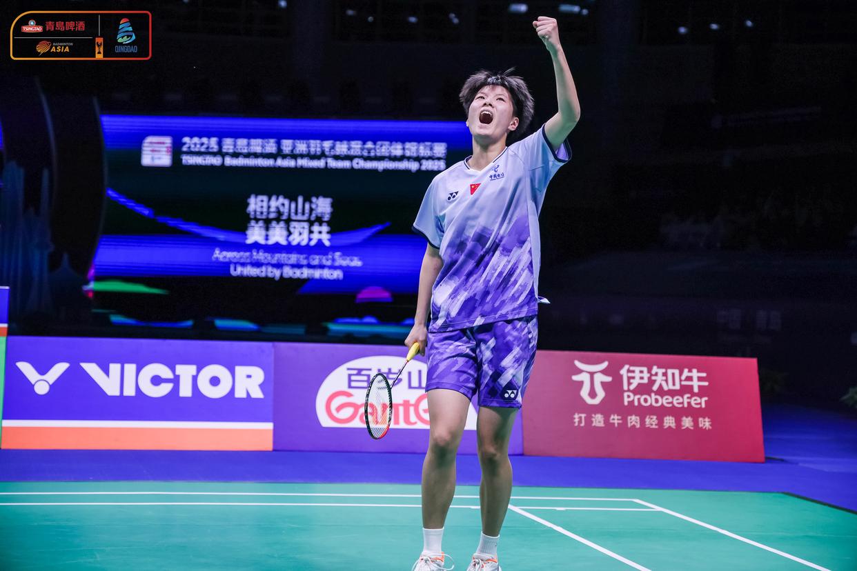 开云体育入口-中国羽毛球队横扫印尼羽毛球队，戴资颖统治全场的简单介绍