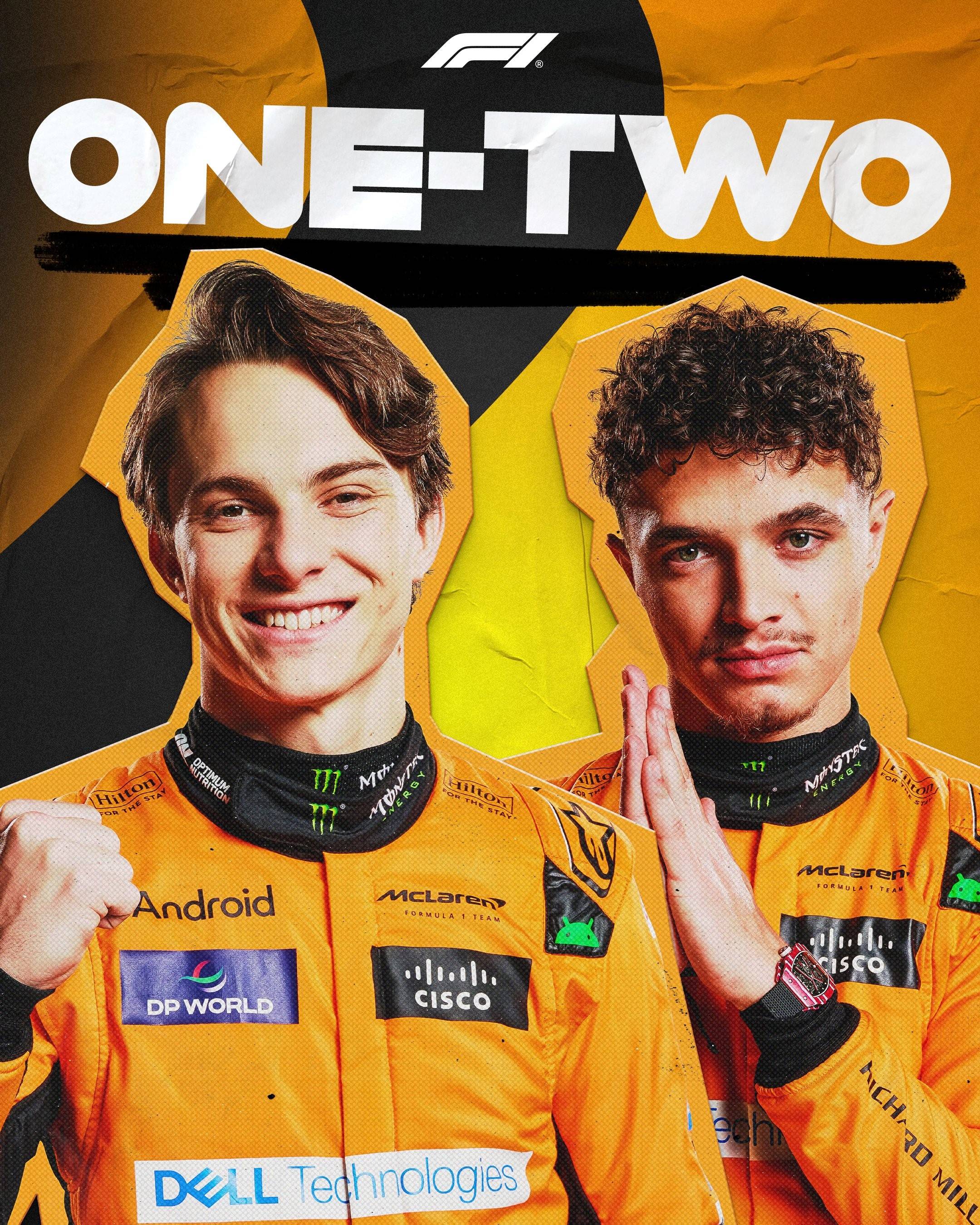 关于迈凯伦完胜哈斯车队，皮亚斯特里关键制胜的信息